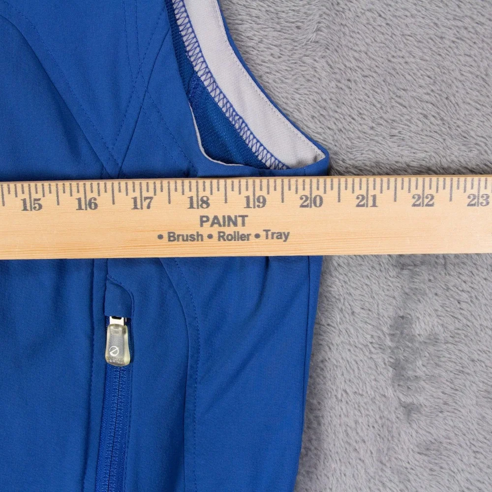 The North Face Flight Series Apex Bionic Vest Mens M Blue Softshell‎ Full Zip